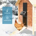 Porte poulailler automatique ferme minuterie sur batterie – 5