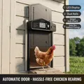 Porte poulailler automatique piles détecteur de lumière – 1