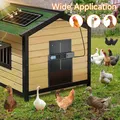 Porte poulailler solaire automatique avec télécommande et minuterie – 5