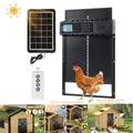 Porte poulailler solaire avec écran LCD et minuterie – 3