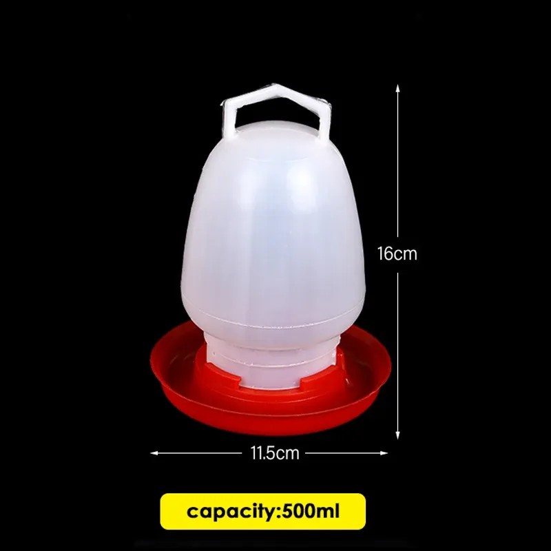 Pot d'eau pour volaille 500 à 1000 ml automatique