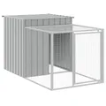 Poulailler acier galvanisé 110x201 cm avec nichoir – 7