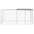 Poulailler acier galvanisé 203x98 cm avec toit – 7
