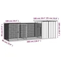 Poulailler acier galvanisé 300x91 cm facile à nettoyer – 8
