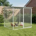 Poulailler acier galvanisé toit 103 x 98 x 90 cm – 1