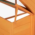 Poulailler bois avec nichoir 4 à 8 poules toit ouvrant – 8