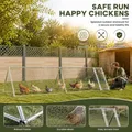 Poulailler en acier galvanisé spacieux pour jardin et ferme – 2