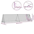 Poulailler en acier galvanisé spacieux pour jardin et ferme – 6