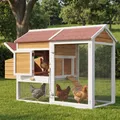 Poulailler extérieur 4 poules avec nichoir et tiroir – 4