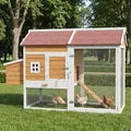 Poulailler extérieur 4 poules avec nichoir et tiroir – 5