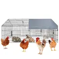 Poulailler extérieur 86 à 130 pouces robuste métal – 1