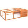 Poulailler extérieur en bois avec enclos pour lapins – 1