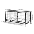 Poulailler jardin 9 à 10 poulets anti-morsure – Couleur noir