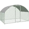 Poulailler métal galvanisé 9,8x6,5 pieds avec couverture anti-UV – 2
