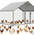 Poulailler mobile extérieur métal galvanisé extra large – 3