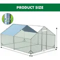 Poulailler XXL acier galvanisé avec couverture – 3