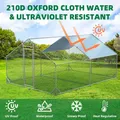 Poulailler XXL acier galvanisé avec couverture – 6
