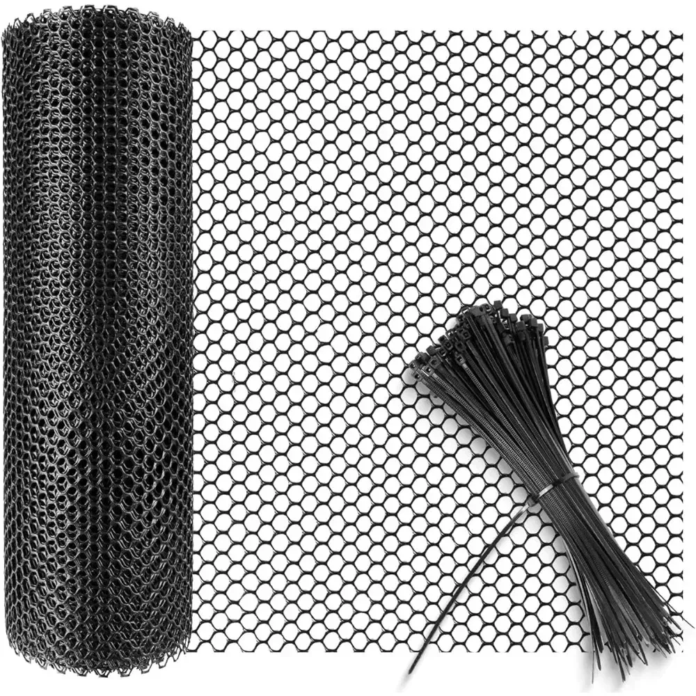 Rouleau de filet de clôture en plastique pour animaux et plantes