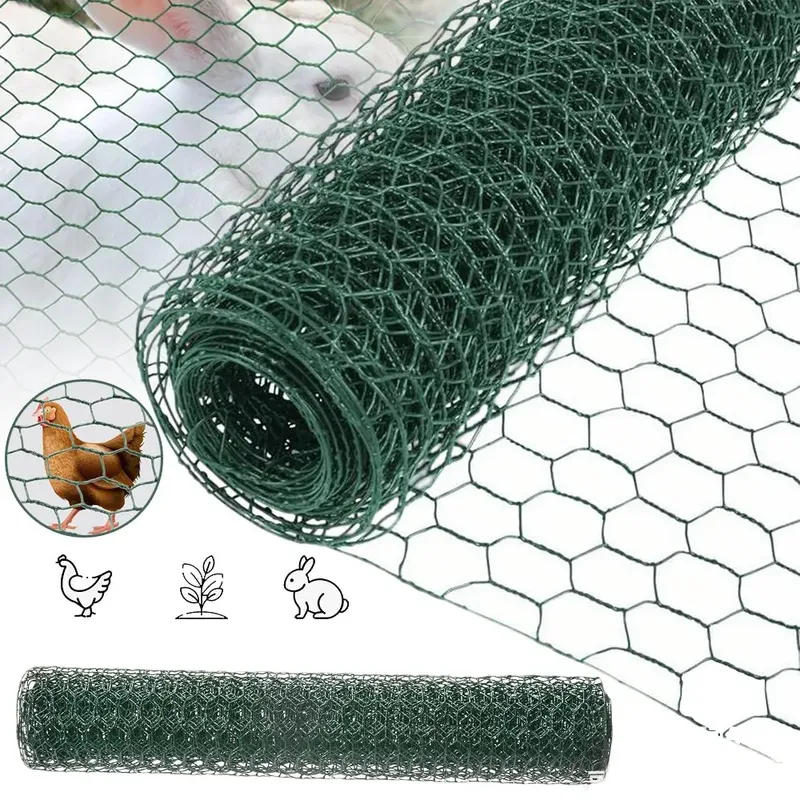 Rouleau de grillage robuste pour élevage de volailles et jardin