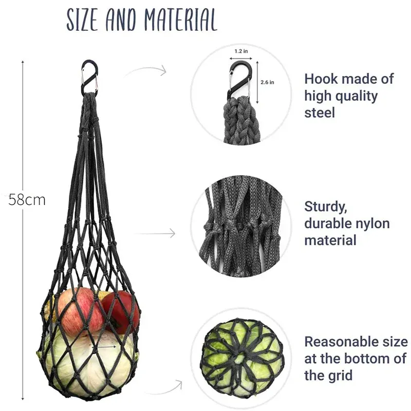 Sac filet pour fruits et légumes pour poulets et volailles