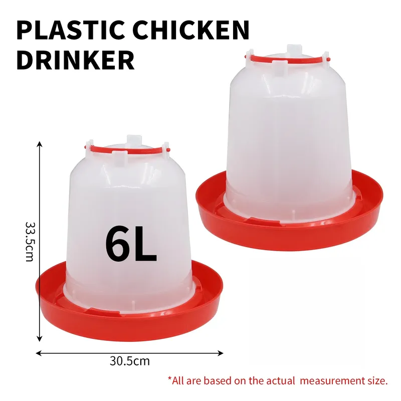 Seau abreuvoir automatique pour volaille 6L