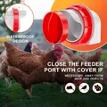 Système d'alimentation 6 ports sans gaspillage pour volailles – 3