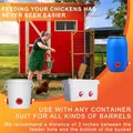 Système d'alimentation 6 ports sans gaspillage pour volailles – 4