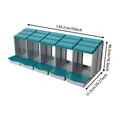 Système de collecte d'œufs 5 compartiments facile d'accès – 8