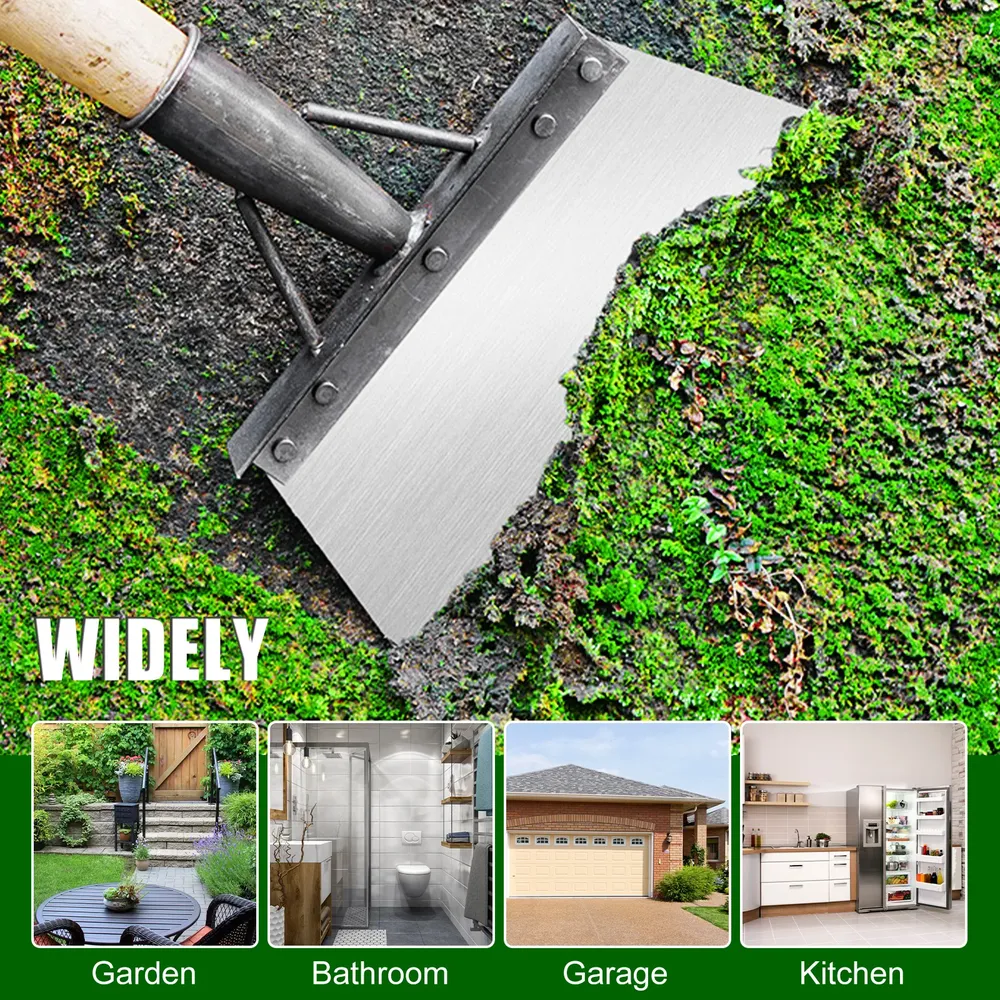 Tête de pelle de nettoyage 25 à 30 cm pour jardin et poulailler