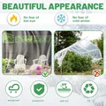 Tissu transparent 200x400cm joint d'étanchéité idéal jardin – 6
