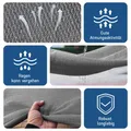 Toile d'ombrage 90% 2x2 à 4x4m maille robuste – 5