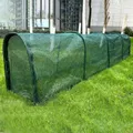 Tunnel pliable pour poulailler avec filet d'ombrage – 2