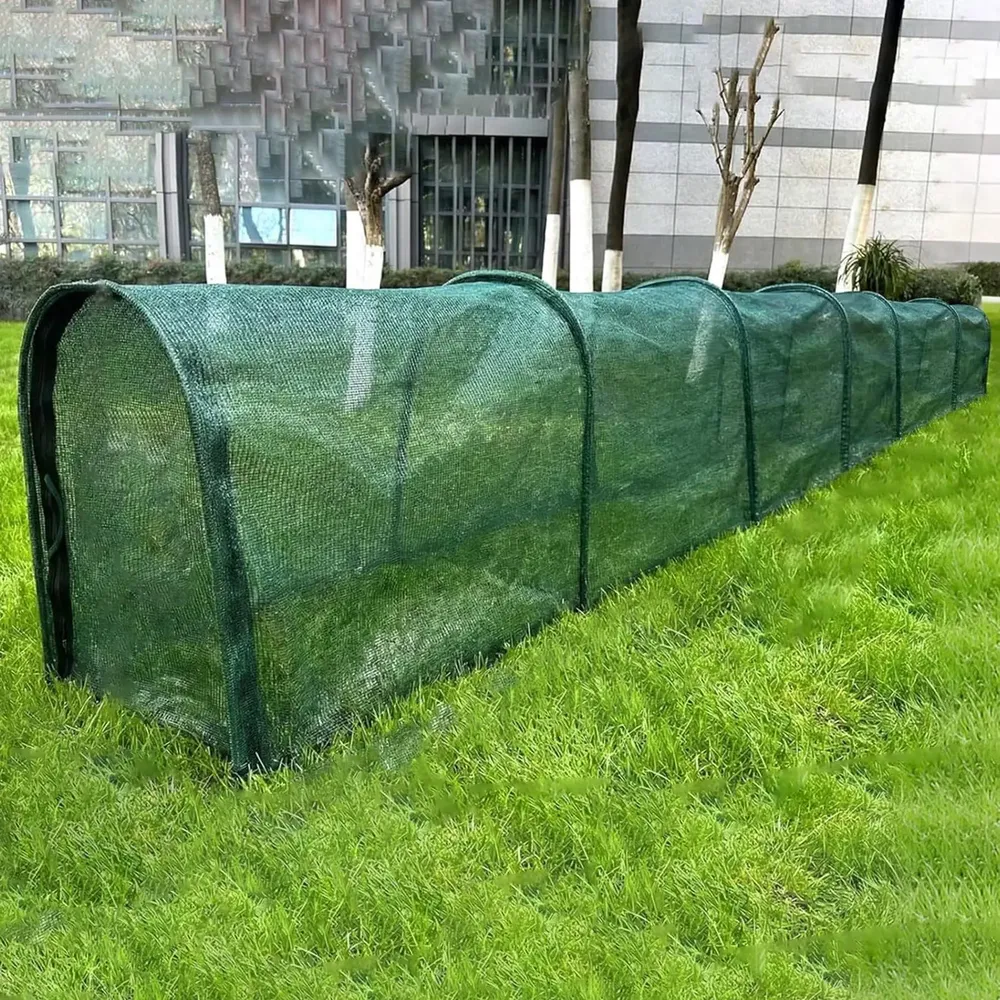 Tunnel poulailler portable pliable pour jardin
